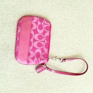 Coach wristlet